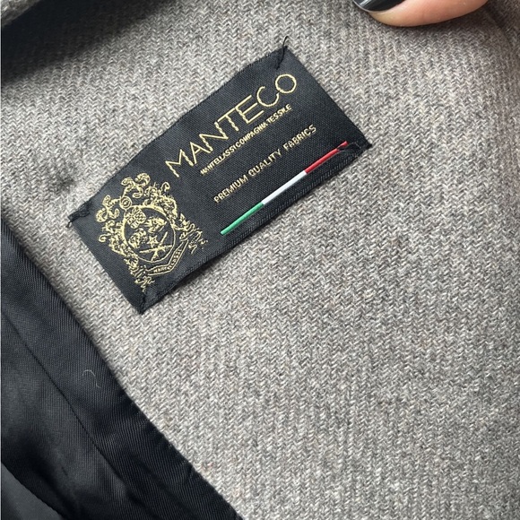 Zara Oversized Wool Blend Coat - Picture 7 of 8